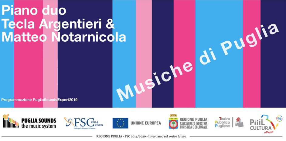 Locandina Musiche di Puglia di Tecla Argentieri e Matteo Notarnicola